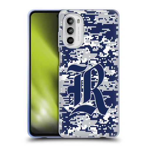 Rice University Rice University Digital Camouflage Soft Gel Case for Motorola Moto G52