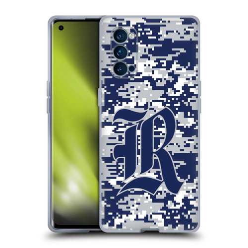Rice University Rice University Digital Camouflage Soft Gel Case for OPPO Reno 4 Pro 5G