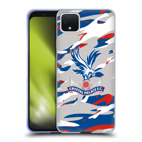 Crystal Palace FC Crest Camouflage Soft Gel Case for Google Pixel 4 XL