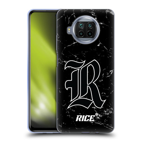 Rice University Rice University Black And White Marble Soft Gel Case for Xiaomi Mi 10T Lite 5G