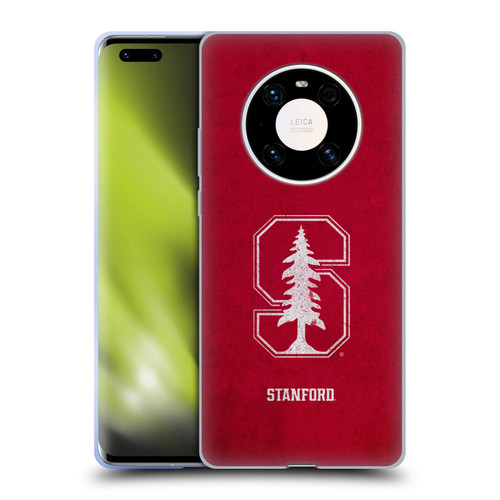 Stanford University The Farm Stanford University Distressed Look Soft Gel Case for Huawei Mate 40 Pro 5G