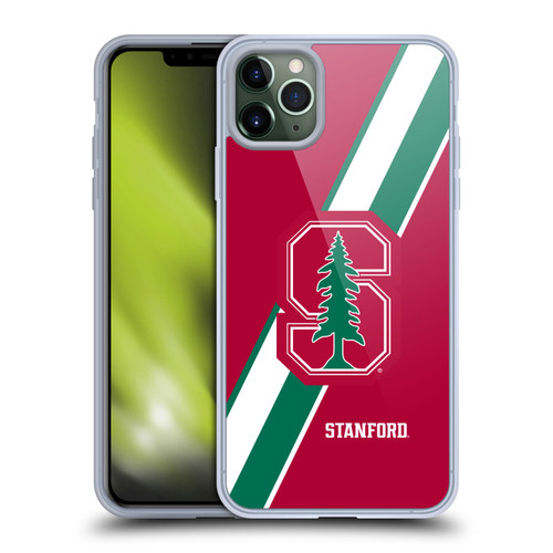 Stanford University The Farm Stanford University Stripes Soft Gel Case for Apple iPhone 11 Pro Max