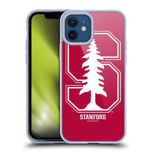 Stanford University The Farm Stanford University Oversized Icon Soft Gel Case for Apple iPhone 12 / iPhone 12 Pro