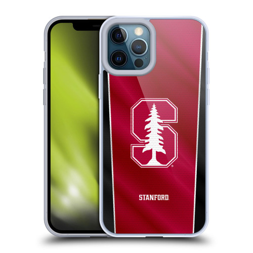 Stanford University The Farm Stanford University Banner Soft Gel Case for Apple iPhone 12 Pro Max