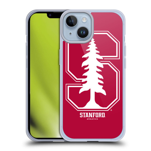 Stanford University The Farm Stanford University Oversized Icon Soft Gel Case for Apple iPhone 14