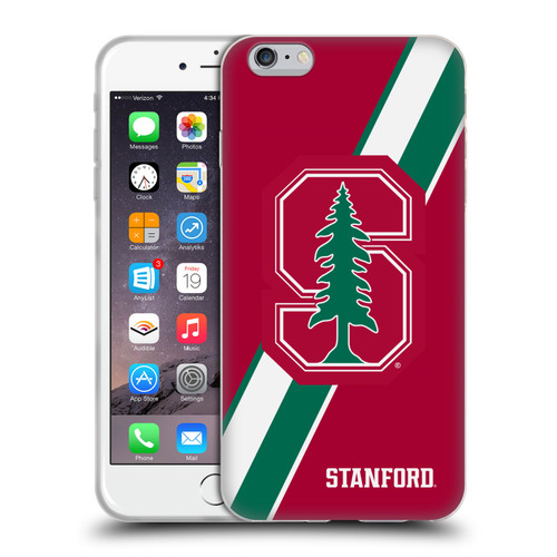 Stanford University The Farm Stanford University Stripes Soft Gel Case for Apple iPhone 6 Plus / iPhone 6s Plus