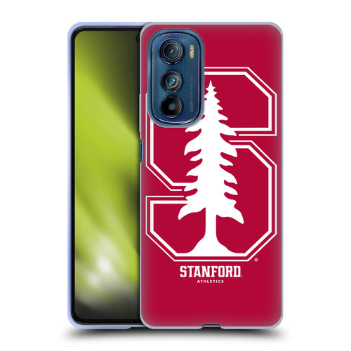 Stanford University The Farm Stanford University Oversized Icon Soft Gel Case for Motorola Edge 30