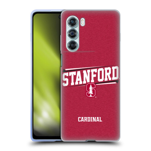 Stanford University The Farm Stanford University Double Bar Soft Gel Case for Motorola Edge S30 / Moto G200 5G