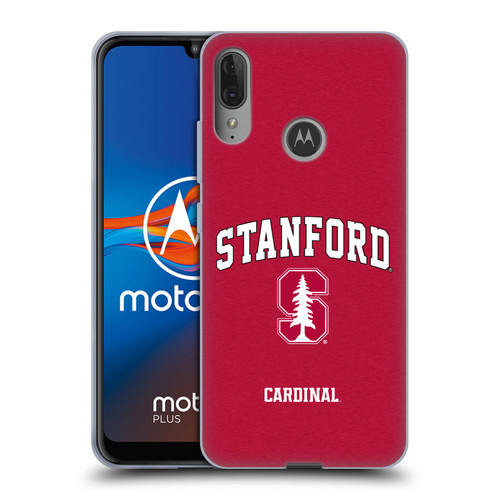 Stanford University The Farm Stanford University Campus Logotype Soft Gel Case for Motorola Moto E6 Plus