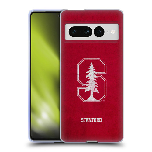Stanford University The Farm Stanford University Distressed Look Soft Gel Case for Google Pixel 7 Pro