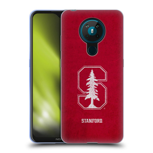 Stanford University The Farm Stanford University Distressed Look Soft Gel Case for Nokia 5.3