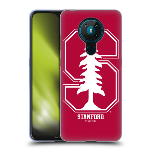 Stanford University The Farm Stanford University Oversized Icon Soft Gel Case for Nokia 5.3