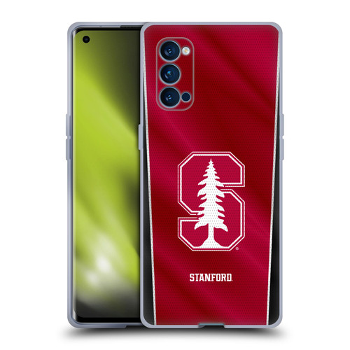 Stanford University The Farm Stanford University Banner Soft Gel Case for OPPO Reno 4 Pro 5G