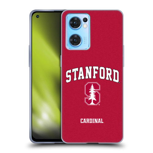 Stanford University The Farm Stanford University Campus Logotype Soft Gel Case for OPPO Reno7 5G / Find X5 Lite