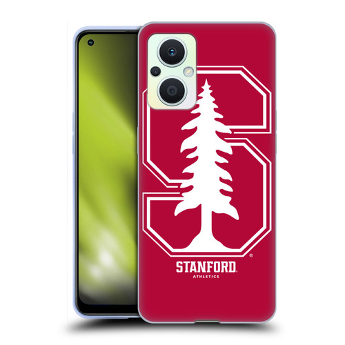 Stanford University The Farm Stanford University Oversized Icon Soft Gel Case for OPPO Reno8 Lite