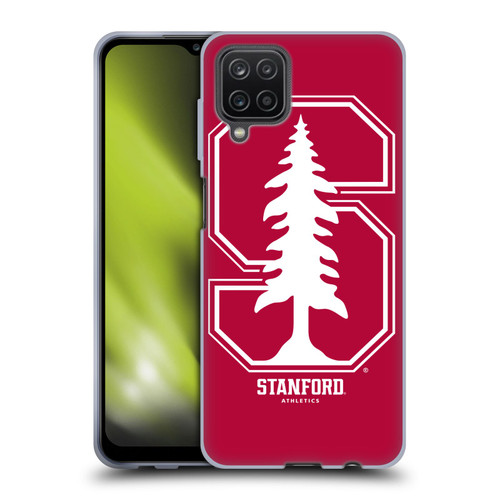 Stanford University The Farm Stanford University Oversized Icon Soft Gel Case for Samsung Galaxy A12 (2020)