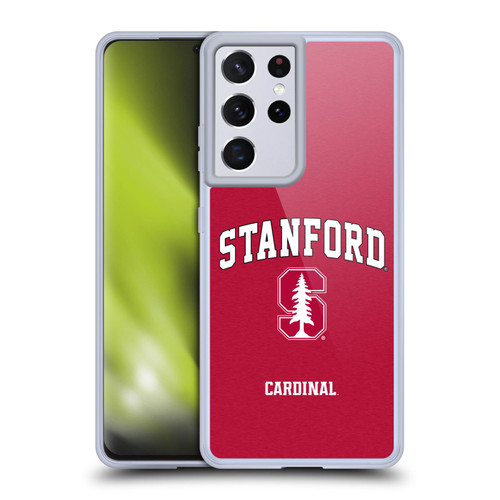 Stanford University The Farm Stanford University Campus Logotype Soft Gel Case for Samsung Galaxy S21 Ultra 5G