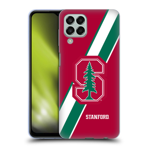 Stanford University The Farm Stanford University Stripes Soft Gel Case for Samsung Galaxy M33 (2022)