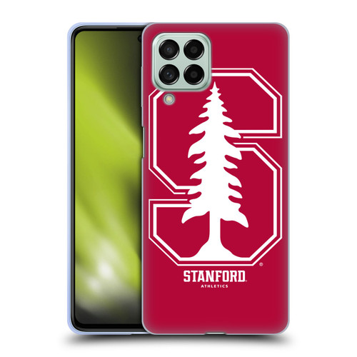 Stanford University The Farm Stanford University Oversized Icon Soft Gel Case for Samsung Galaxy M53 (2022)