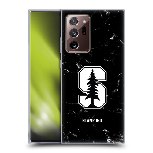 Stanford University The Farm Stanford University Black And White Marble Soft Gel Case for Samsung Galaxy Note20 Ultra / 5G