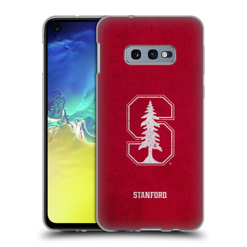 Stanford University The Farm Stanford University Distressed Look Soft Gel Case for Samsung Galaxy S10e