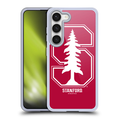 Stanford University The Farm Stanford University Oversized Icon Soft Gel Case for Samsung Galaxy S23 5G