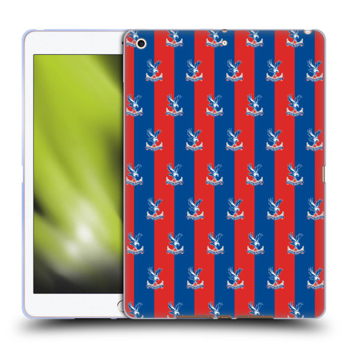 Crystal Palace FC Crest Pattern Soft Gel Case for Apple iPad 10.2 2019/2020/2021