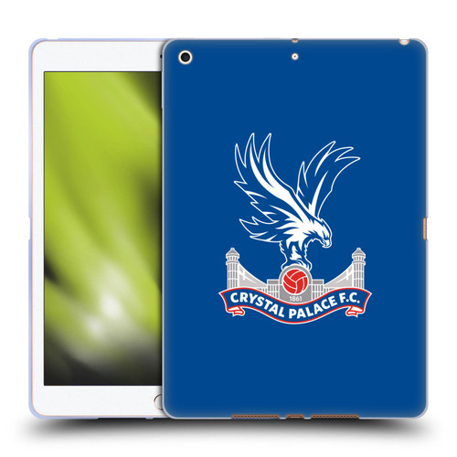 Crystal Palace FC Crest Plain Soft Gel Case for Apple iPad 10.2 2019/2020/2021