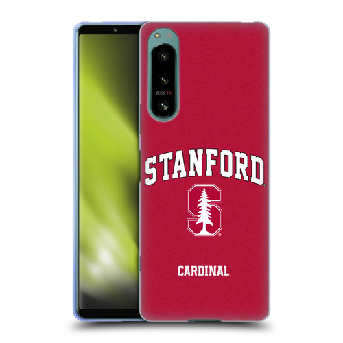 Stanford University The Farm Stanford University Campus Logotype Soft Gel Case for Sony Xperia 5 IV