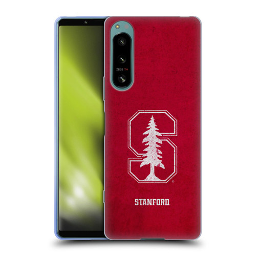 Stanford University The Farm Stanford University Distressed Look Soft Gel Case for Sony Xperia 5 IV