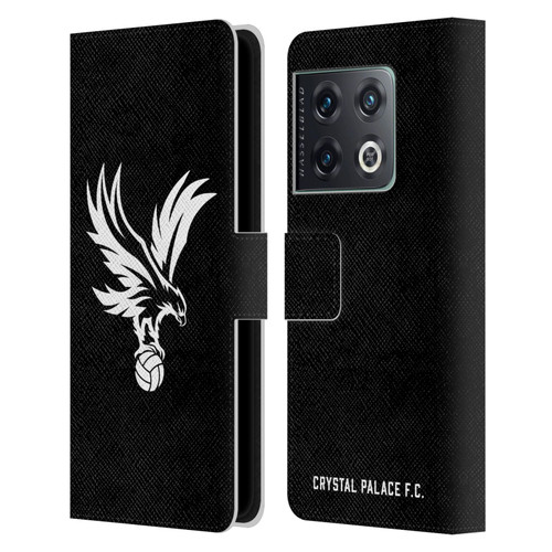Crystal Palace FC Crest Eagle Grey Leather Book Wallet Case Cover For OnePlus 10 Pro