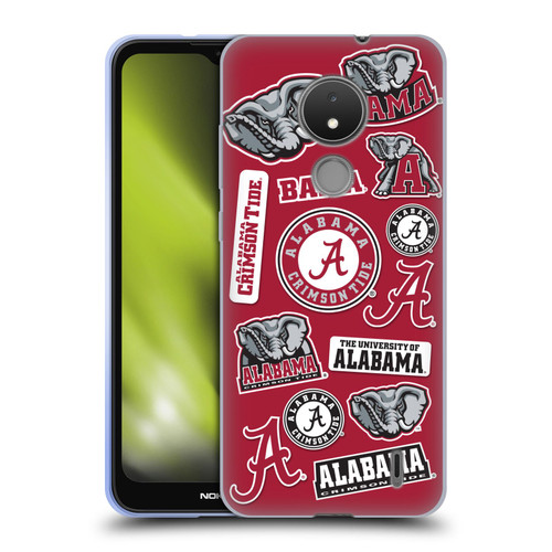 University Of Alabama UA The University Of Alabama Art Collage Soft Gel Case for Nokia C21
