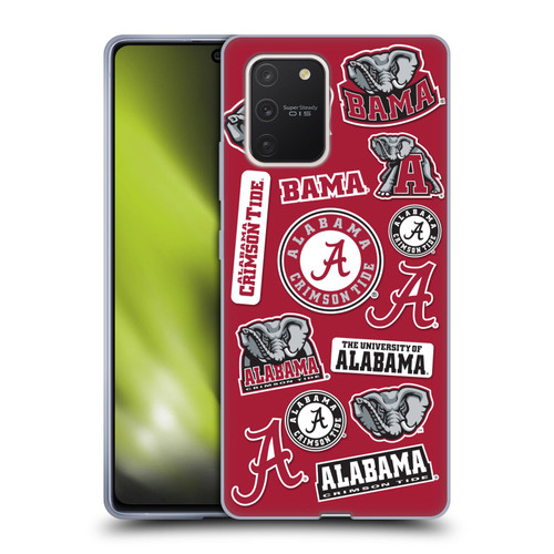 University Of Alabama UA The University Of Alabama Art Collage Soft Gel Case for Samsung Galaxy S10 Lite