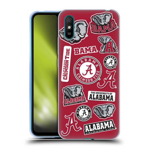 University Of Alabama UA The University Of Alabama Art Collage Soft Gel Case for Xiaomi Redmi 9A / Redmi 9AT