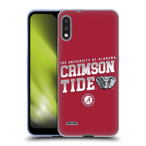 University Of Alabama UA The University Of Alabama Crimson Tide Soft Gel Case for LG K22