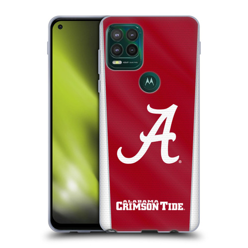 University Of Alabama UA The University Of Alabama Banner Soft Gel Case for Motorola Moto G Stylus 5G 2021