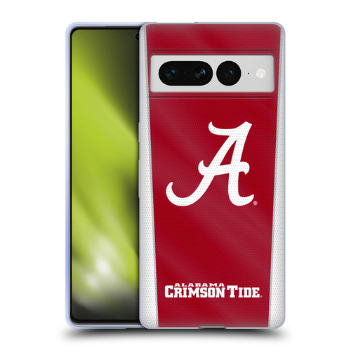 University Of Alabama UA The University Of Alabama Banner Soft Gel Case for Google Pixel 7 Pro