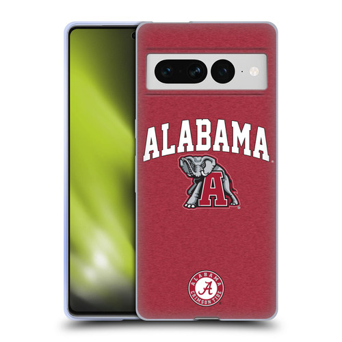 University Of Alabama UA The University Of Alabama Campus Logotype Soft Gel Case for Google Pixel 7 Pro