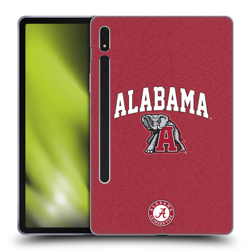 University Of Alabama UA The University Of Alabama Campus Logotype Soft Gel Case for Samsung Galaxy Tab S8