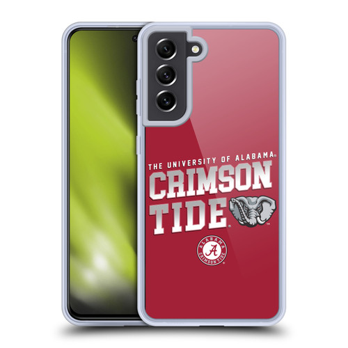 University Of Alabama UA The University Of Alabama Crimson Tide Soft Gel Case for Samsung Galaxy S21 FE 5G University Of Alabama UA The University Of Alabama Crimson Tide Soft Gel Case for Samsung Galaxy S21 FE 5G