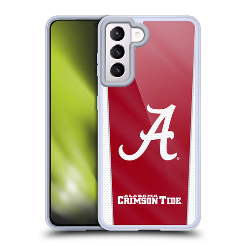 University Of Alabama UA The University Of Alabama Banner Soft Gel Case for Samsung Galaxy S21 5G