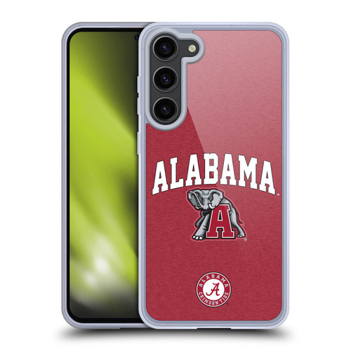 University Of Alabama UA The University Of Alabama Campus Logotype Soft Gel Case for Samsung Galaxy S23+ 5G