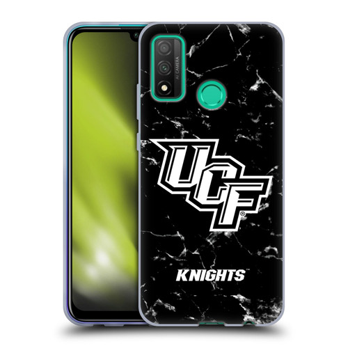 University Of Central Florida UCF University Of Central Florida Black And White Marble Soft Gel Case for Huawei P Smart (2020)