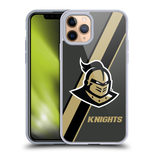 University Of Central Florida UCF University Of Central Florida Stripes Soft Gel Case for Apple iPhone 11 Pro