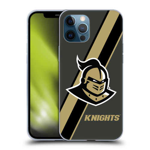 University Of Central Florida UCF University Of Central Florida Stripes Soft Gel Case for Apple iPhone 12 Pro Max
