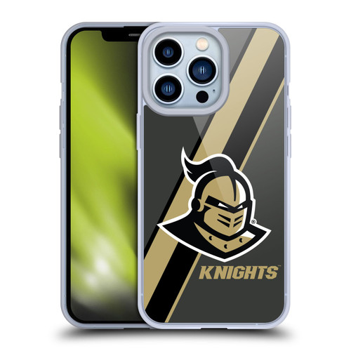 University Of Central Florida UCF University Of Central Florida Stripes Soft Gel Case for Apple iPhone 13 Pro
