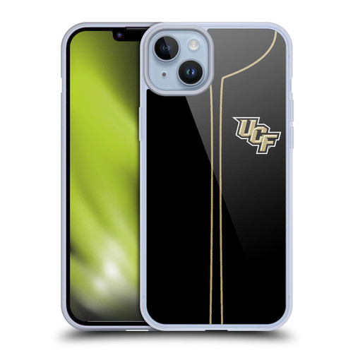 University Of Central Florida UCF University Of Central Florida Baseball Jersey Soft Gel Case for Apple iPhone 14 Plus