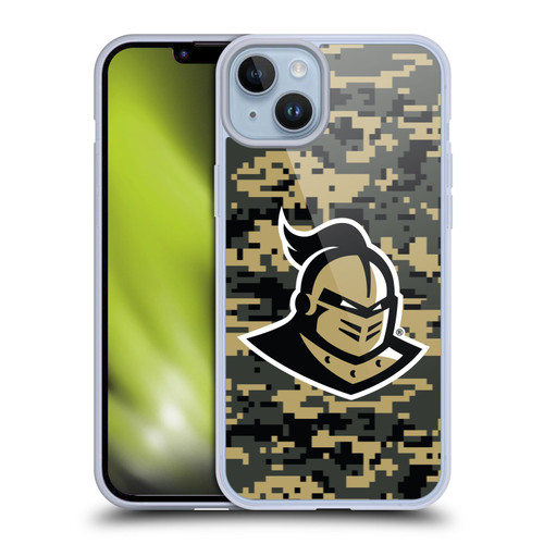 University Of Central Florida UCF University Of Central Florida Digital Camouflage Soft Gel Case for Apple iPhone 14 Plus