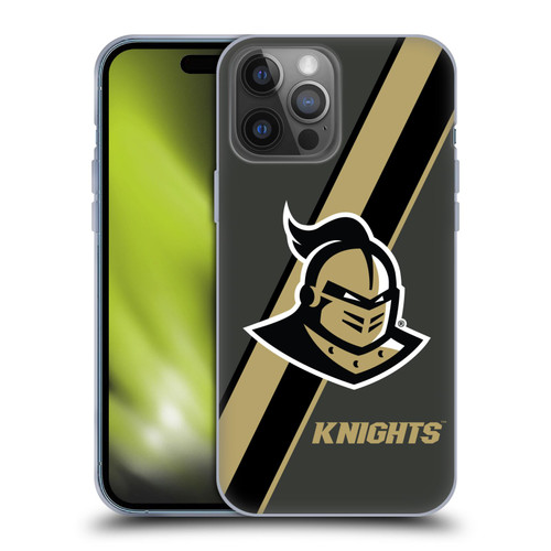 University Of Central Florida UCF University Of Central Florida Stripes Soft Gel Case for Apple iPhone 14 Pro Max