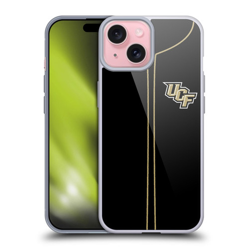University Of Central Florida UCF University Of Central Florida Baseball Jersey Soft Gel Case for Apple iPhone 15